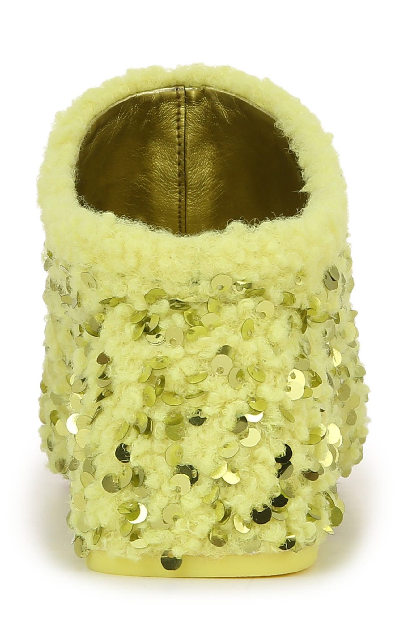 Circus NY by Sam Edelman Orin Sequin Mule, Alternate, color, Acid Lime