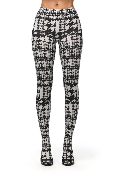 Naked Print Closed-Toe Leggings