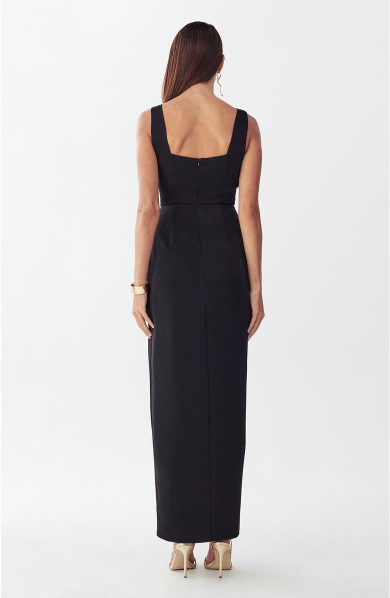 WILLA Akron Maxi Dress, Alternate, color, Black