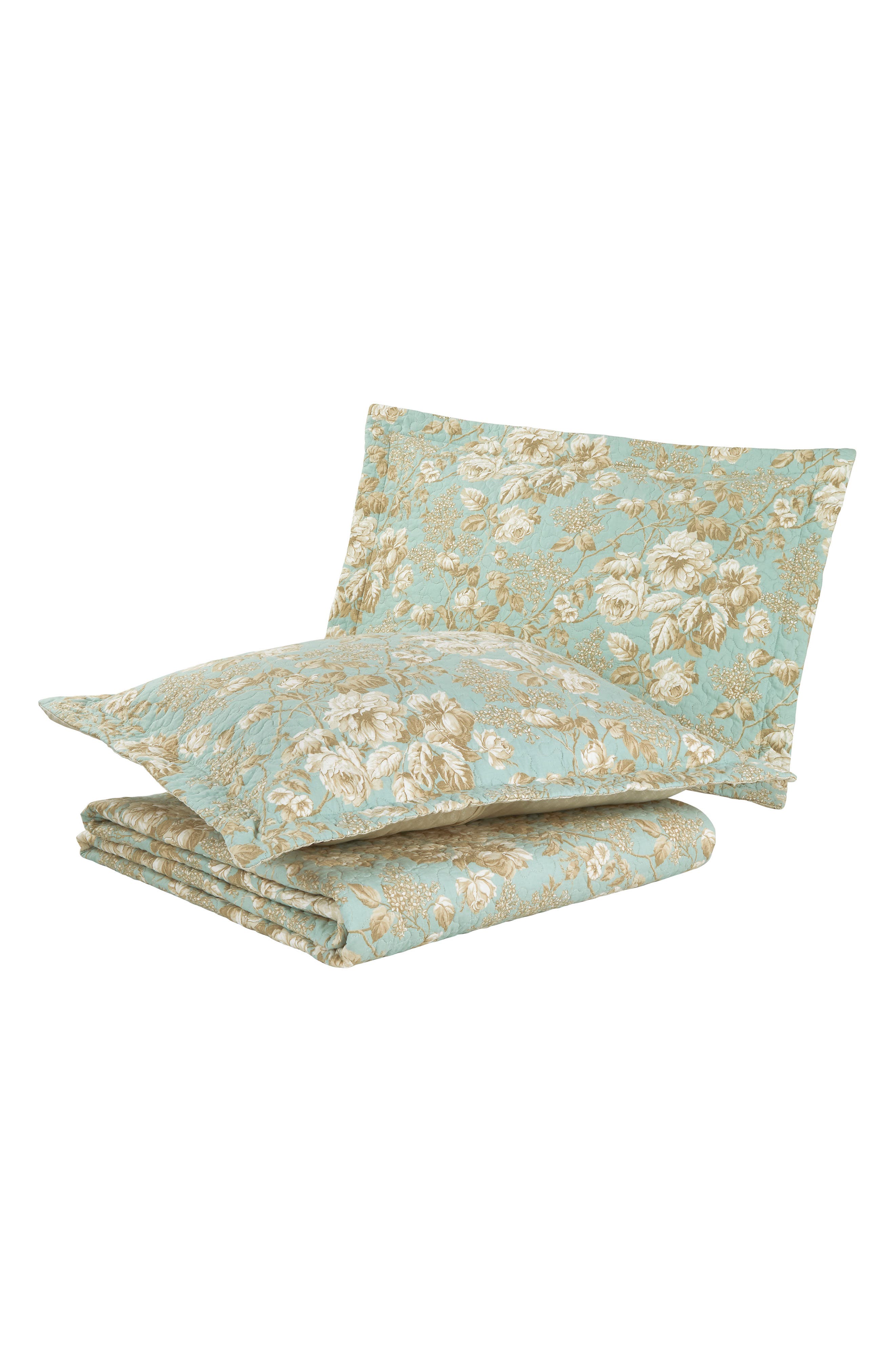 Laura Ashley Brompton Quilt & Sham Set