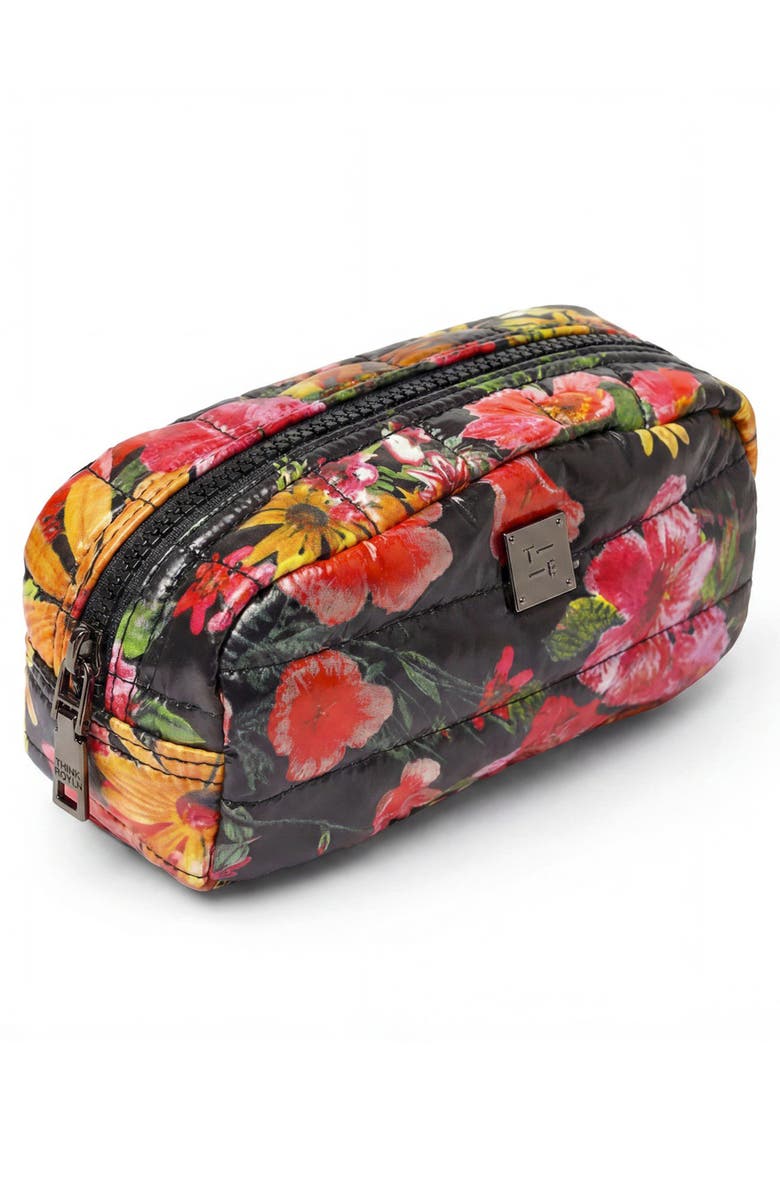 THINK ROYLN Touch Up Zip Top Travel Pouch, Alternate, color, Floral