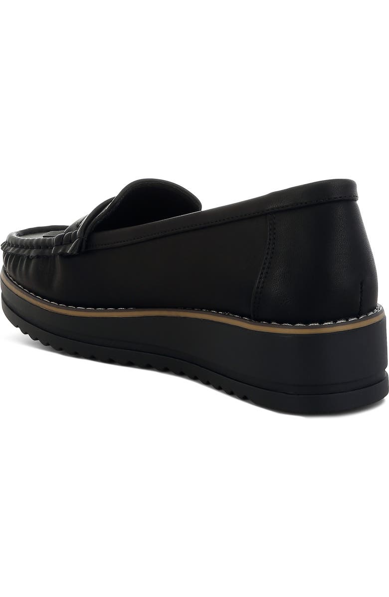 LONDON RAG Croyda Fringe Platform Loafer, Alternate, color,