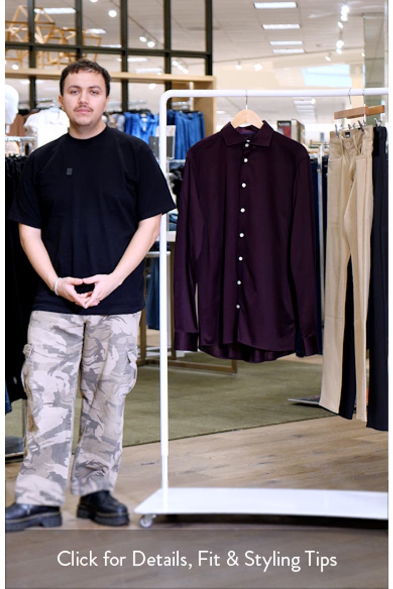Contemporary Fit Cotton Dress Shirt video