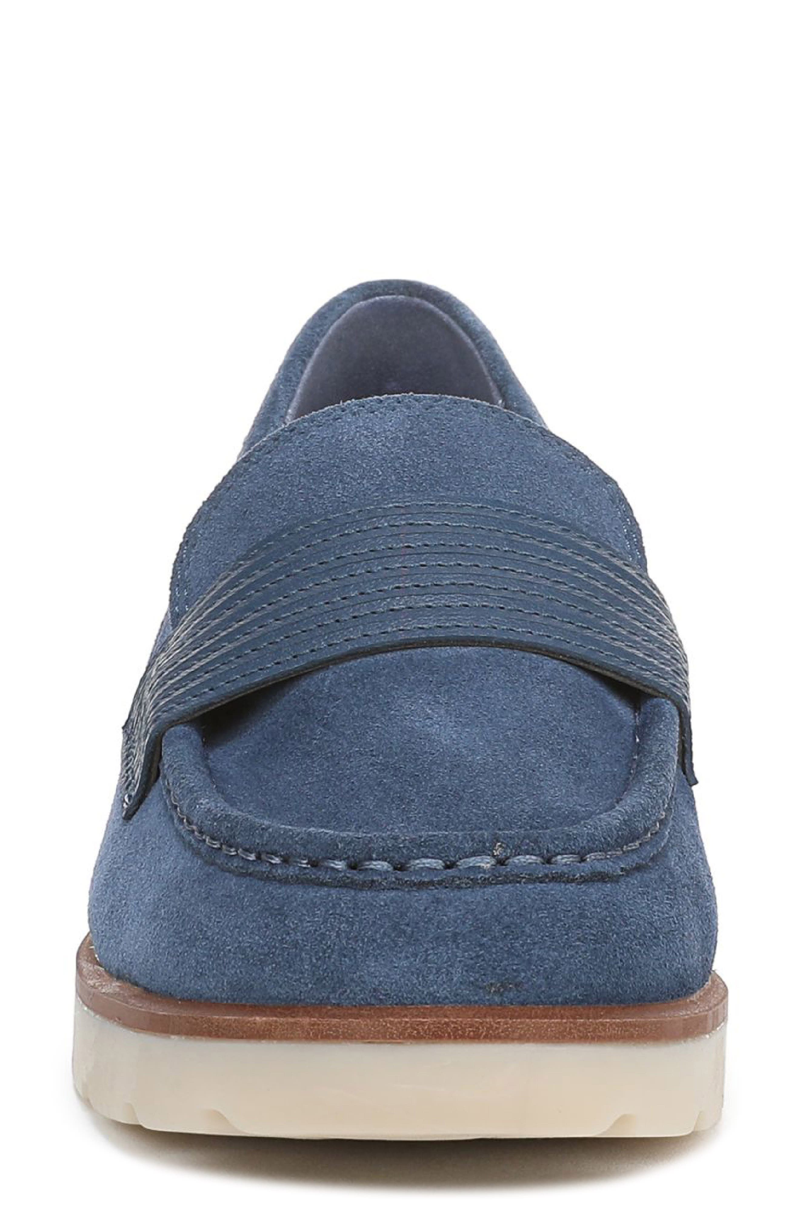 Corinne Loafer, Alternate, color, DARK DENIM