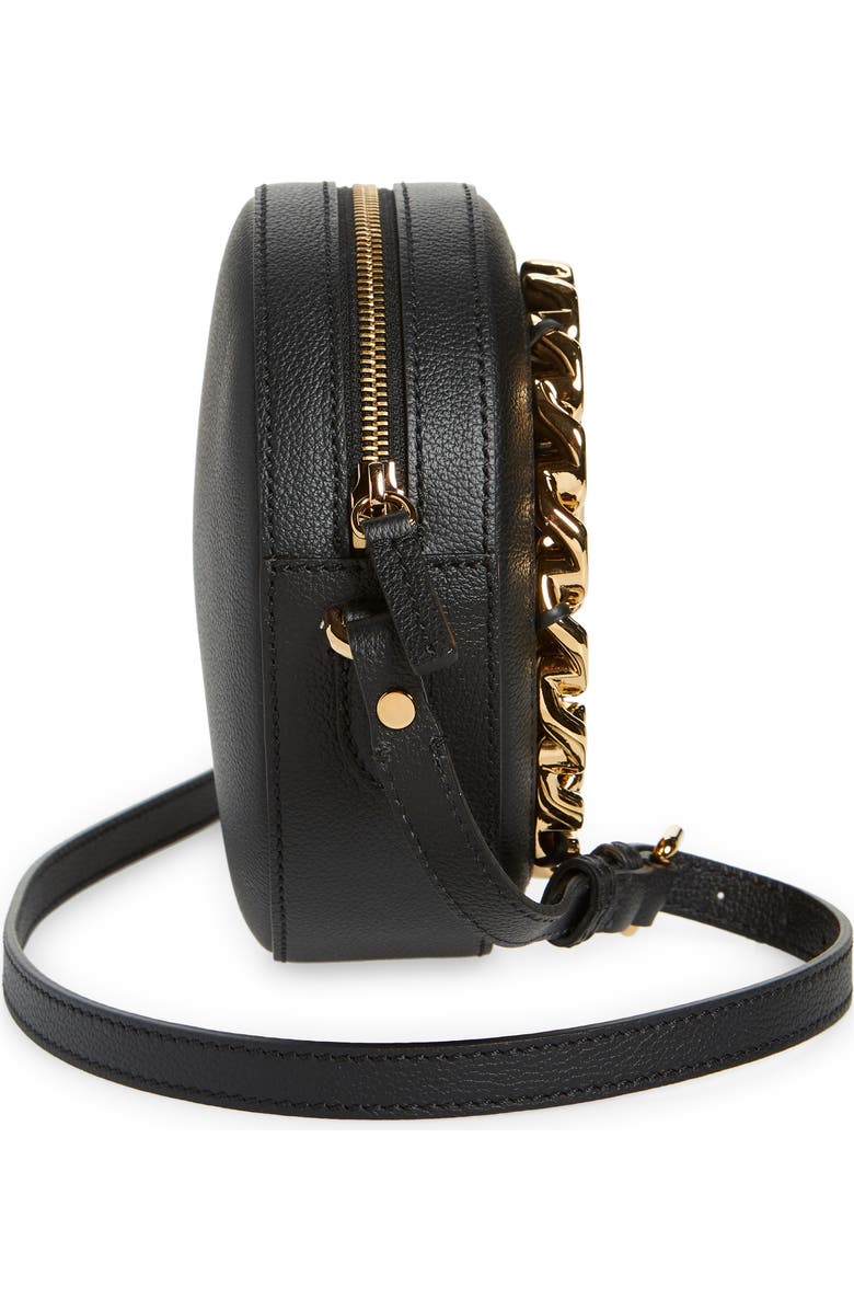 Versace Medusa Chain Round Crossbody Camera Bag, Alternate, color,