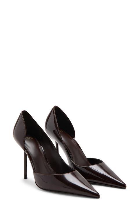 Half d'Orsay Pointed Toe Pump (Women)