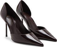 MANGO Half d'Orsay Pointed Toe Pump
