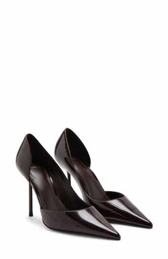 Half d'Orsay Pointed Toe Pump