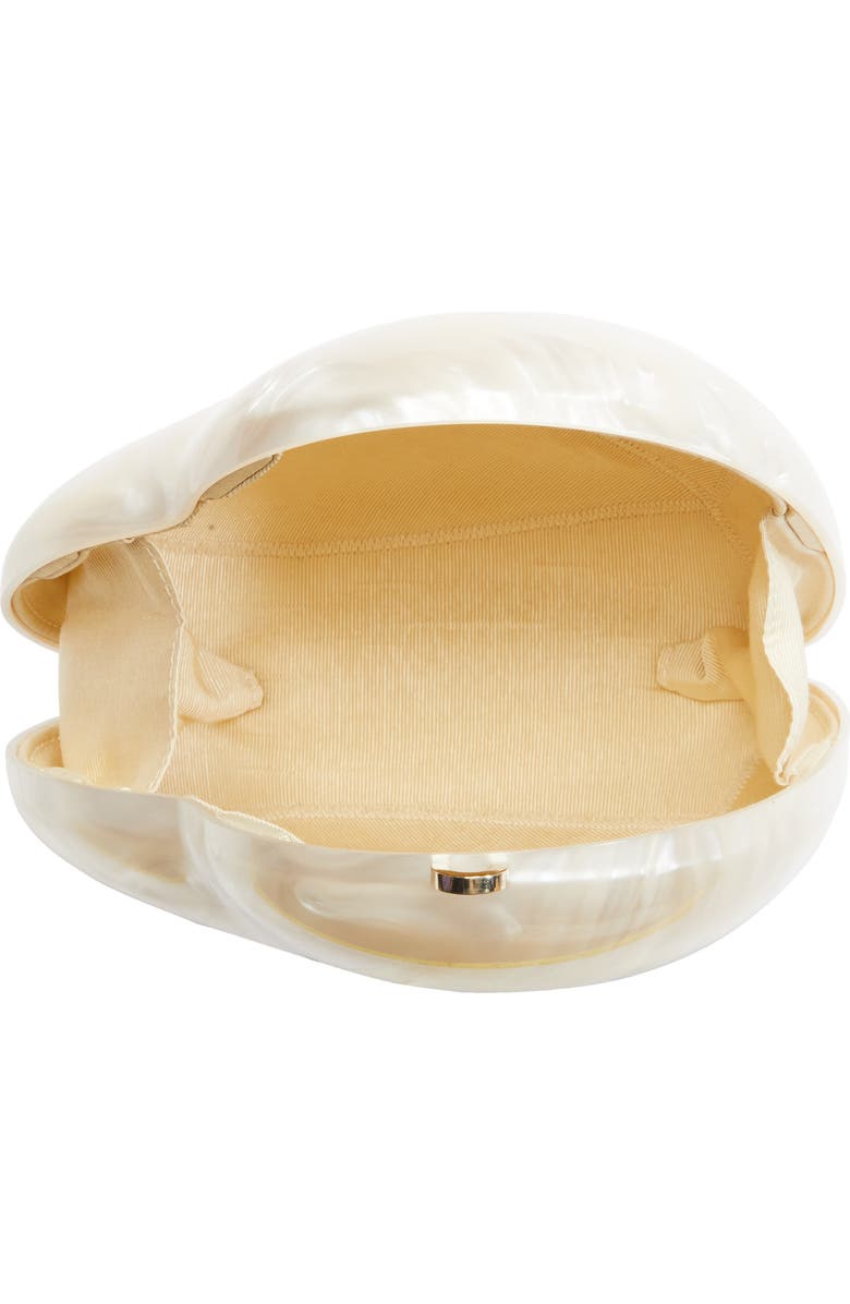 Simone Rocha Medium Heart Perspex Acrylic Minaudire, Alternate, color,