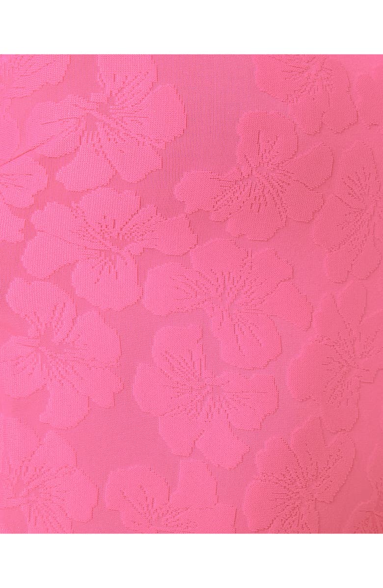 LSPACE La Femme Cheeky One-Piece Swimsuit, Alternate, color, Cosmo