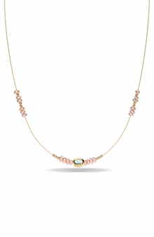 Eleanor Oval Freshwater Pearl Necklace