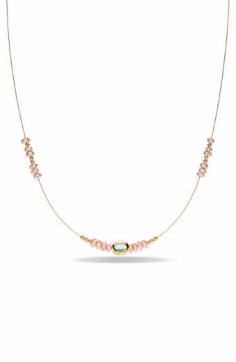Eleanor Oval Freshwater Pearl Necklace