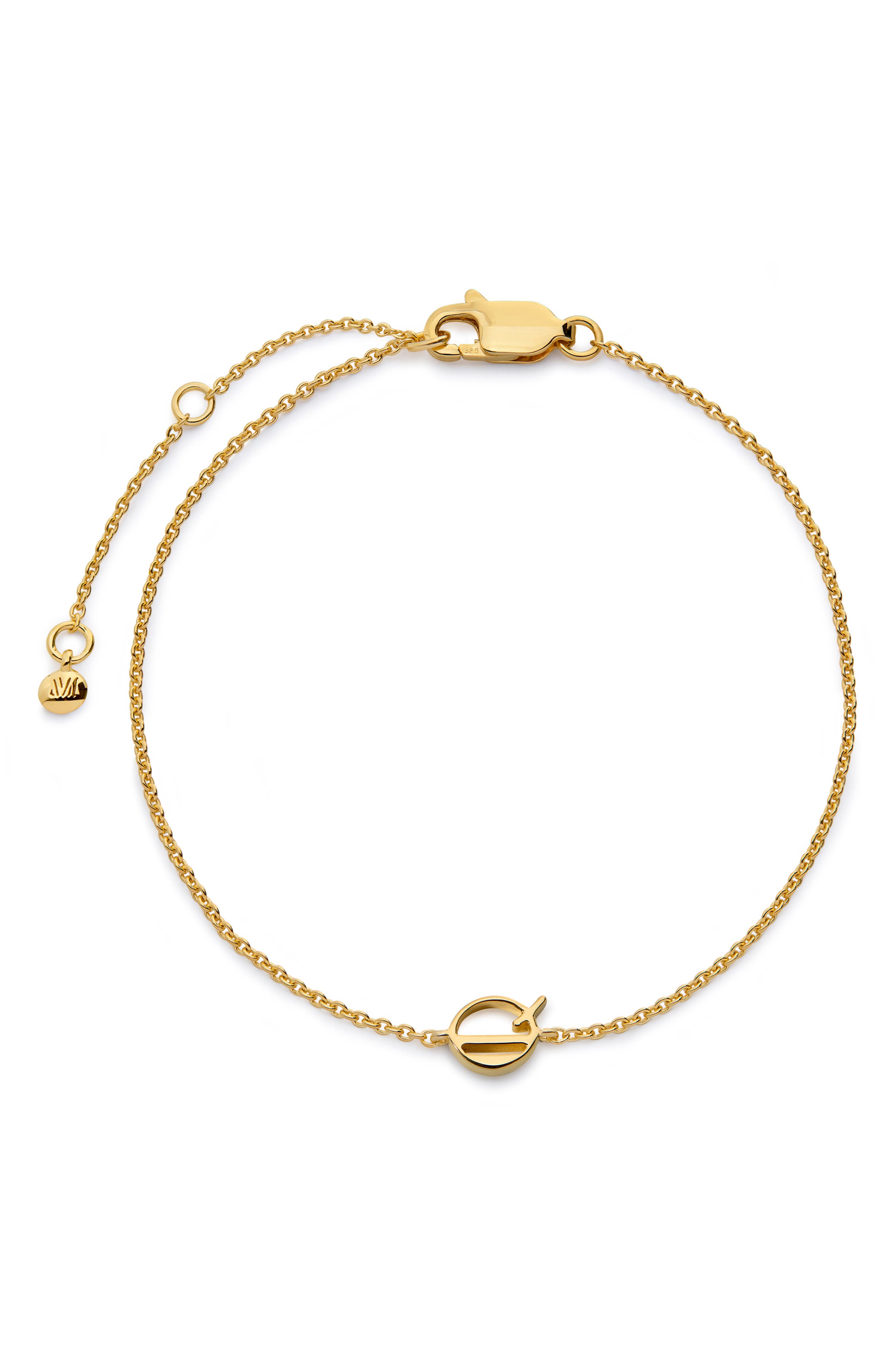 18K GOLD VERMEIL Q
