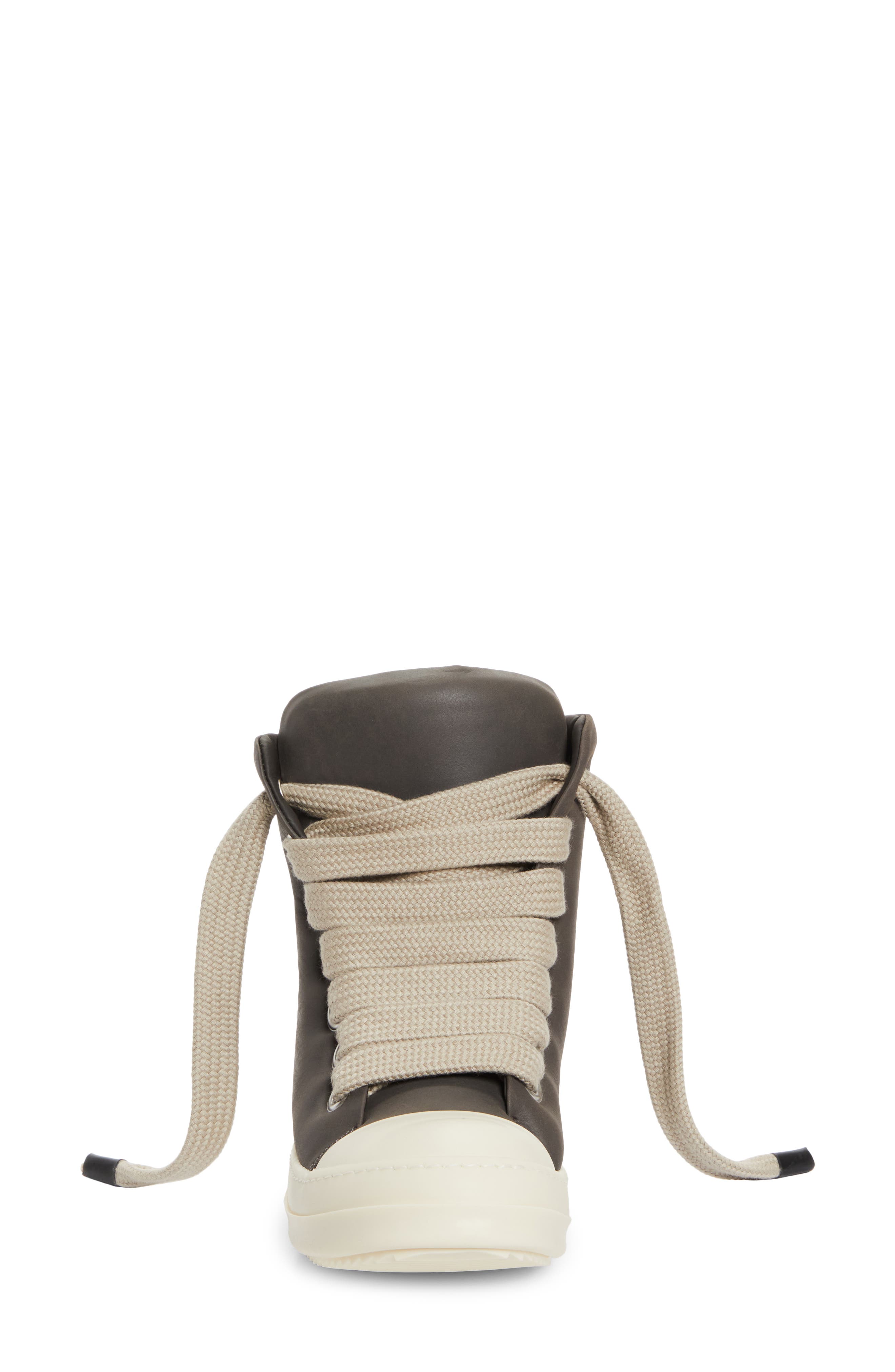 Rick Owens Jumbo Padded High Top Sneaker, Alternate, color, 