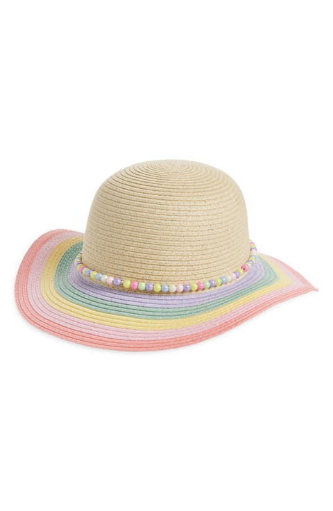 Kids' Stripe Floppy Sun Hat