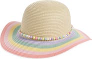 Capelli New York Kids' Stripe Floppy Sun Hat