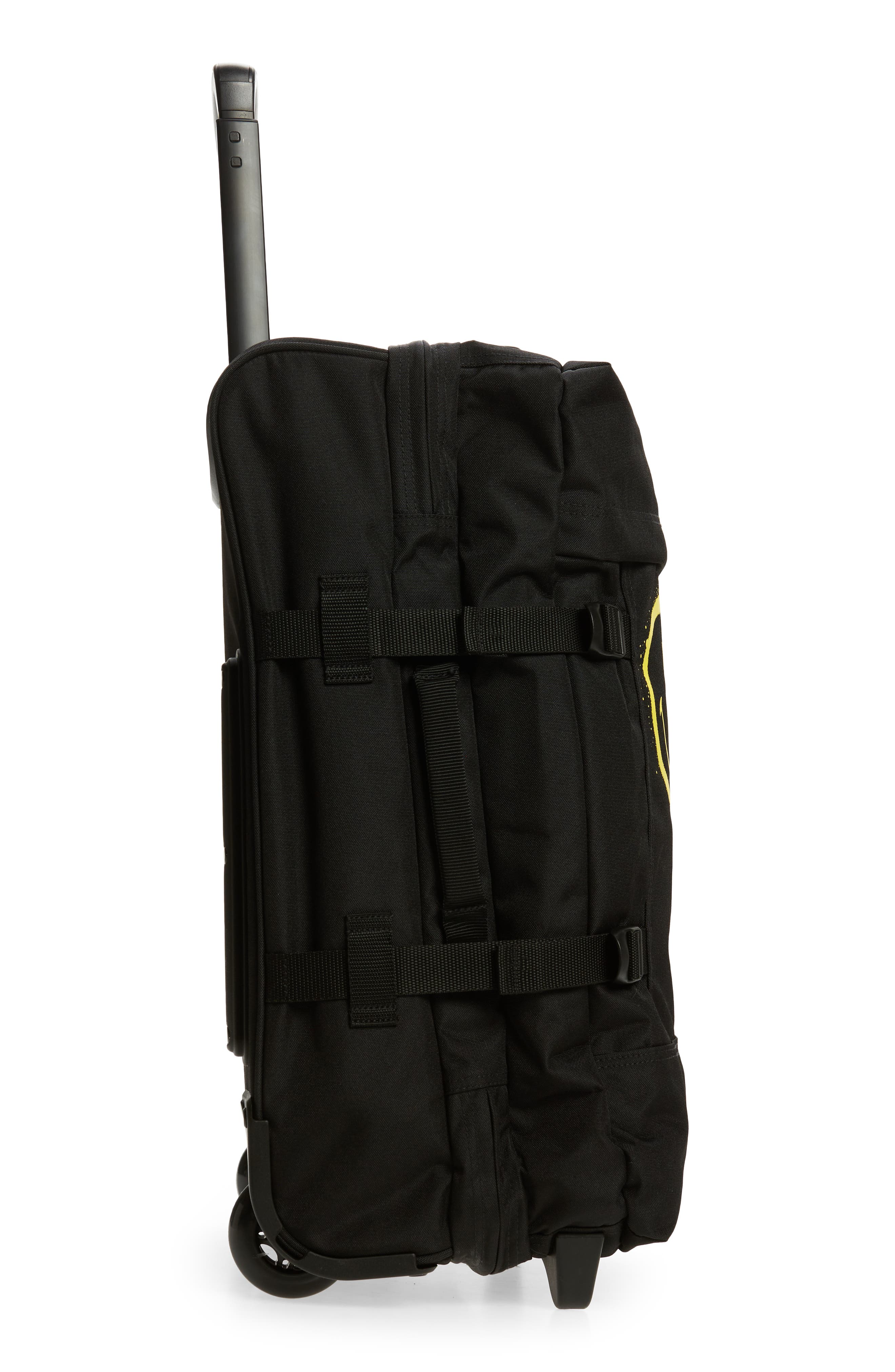 Eastpak Smiley<sup>®</sup> x Eastpak Small Tranverz 19-Inch Wheeled Carry-On Suitcase, Alternate, color, 