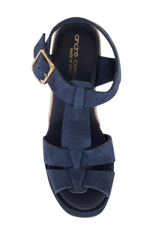 ANDRE ASSOUS ANDRÉ ASSOUS FARAMI SOLE MOTION ESPADRILLE WEDGE SANDAL 