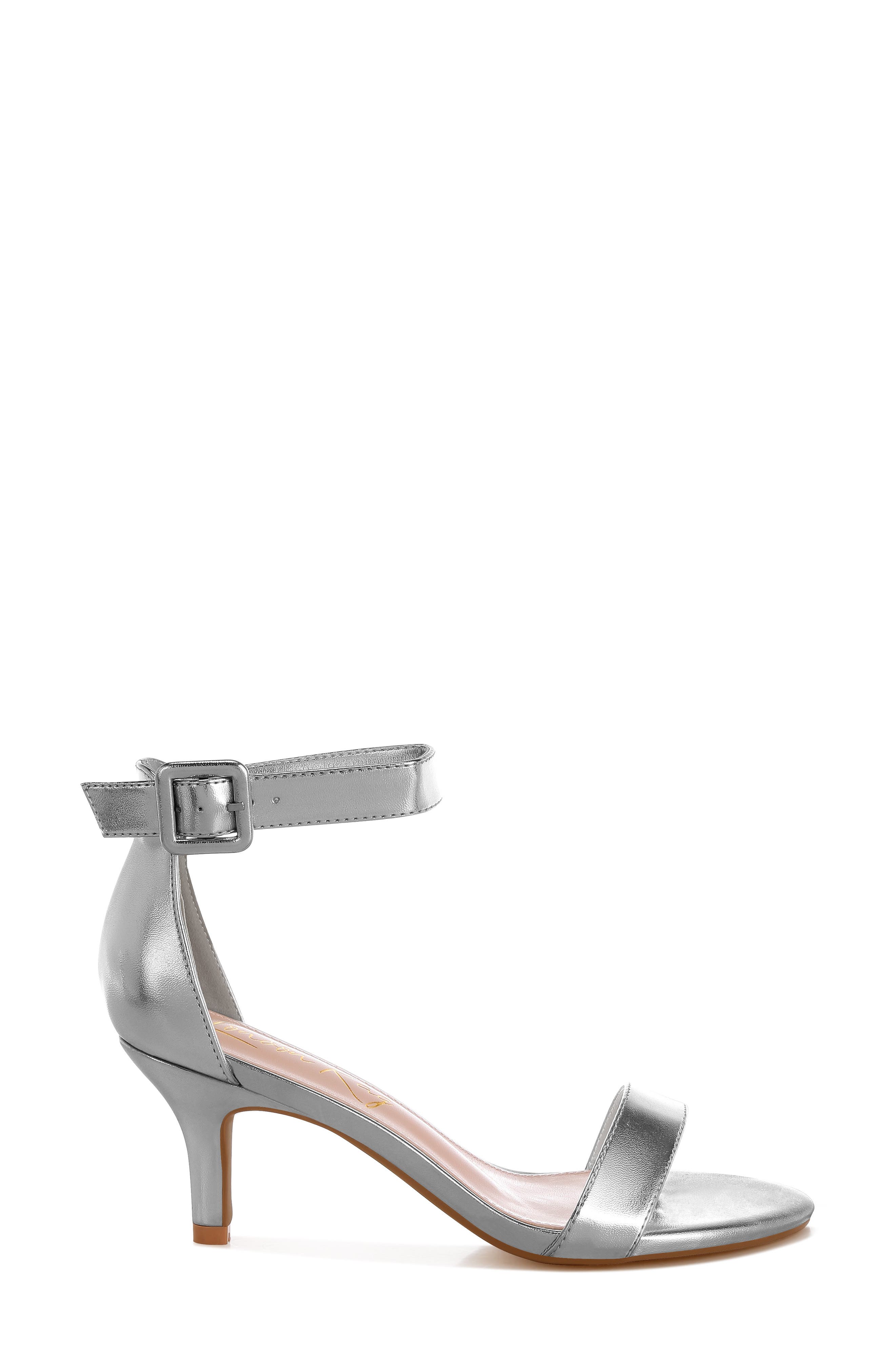 LONDON RAG Yuti Sandal, Alternate, color, Silver