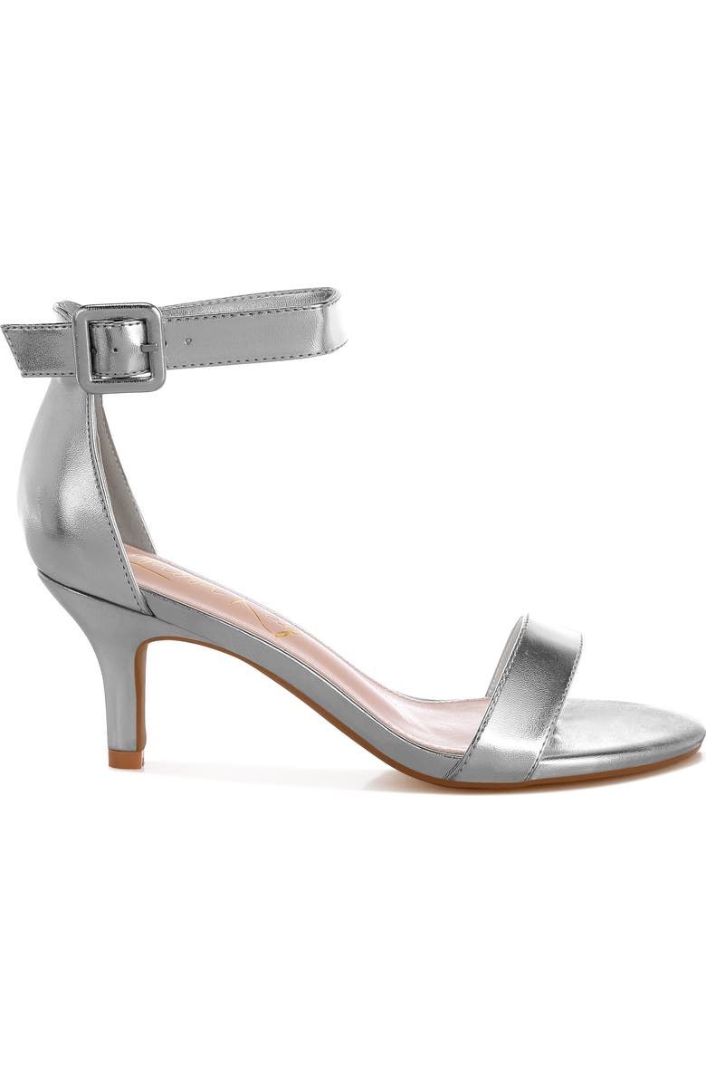 LONDON RAG Yuti Sandal, Alternate, color, Silver