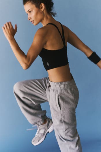 All Clear Rib Crop Camisole