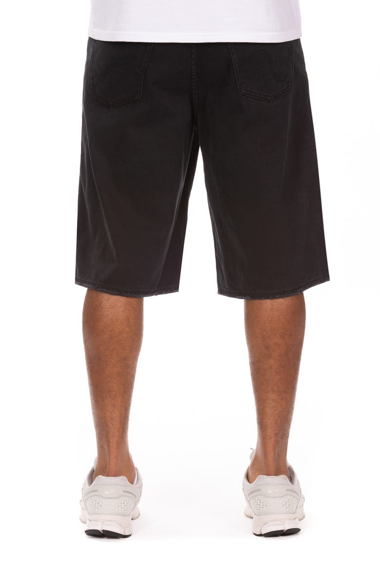 ICECREAM Fenton 5-Pocket Cotton Twill Shorts, Alternate, color, Black