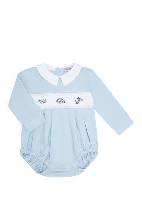 Mini Voyages Embroidery Bubble LS - Baby