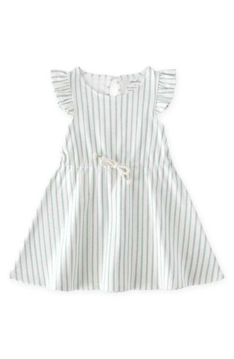 Pehr Kids' Stripe Organic Cotton Dress, Main, color, Stripes Away Sea