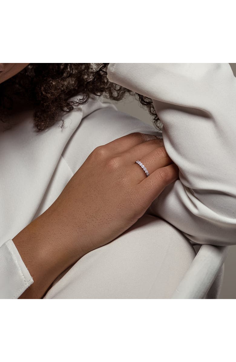 Julianna B. 2-1/10 CTW Lab-Grown Diamond Eternity Band 14k, Alternate, color, White Gold