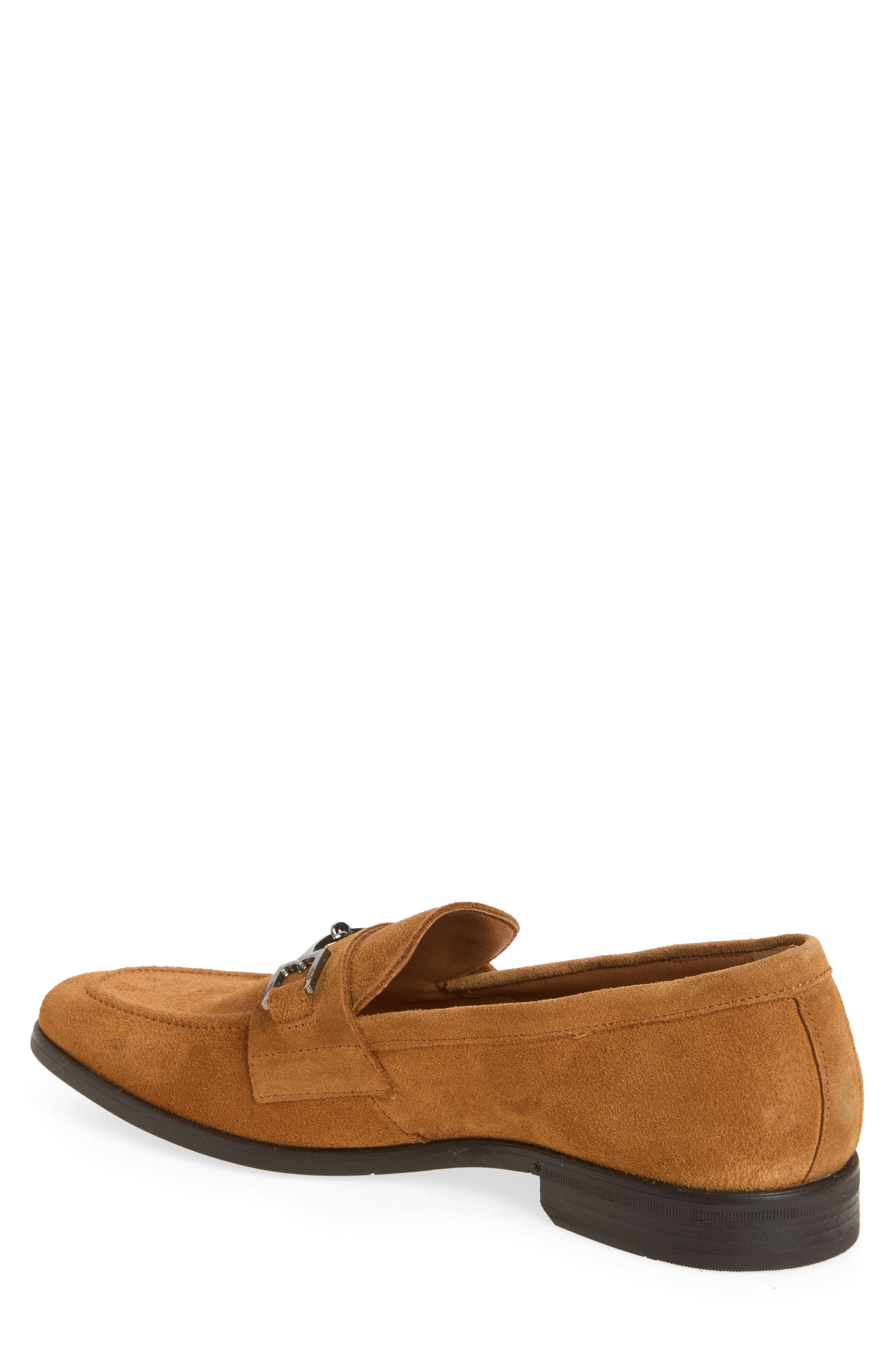Pacoal Bit Loafer, Alternate, color, COGNAC SUEDE