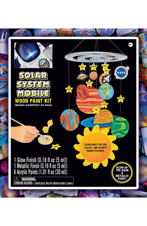 NASA Solar System Mobile Wood Craft Kit