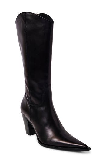 Free People Copenhagen Knee High Boot In Black
