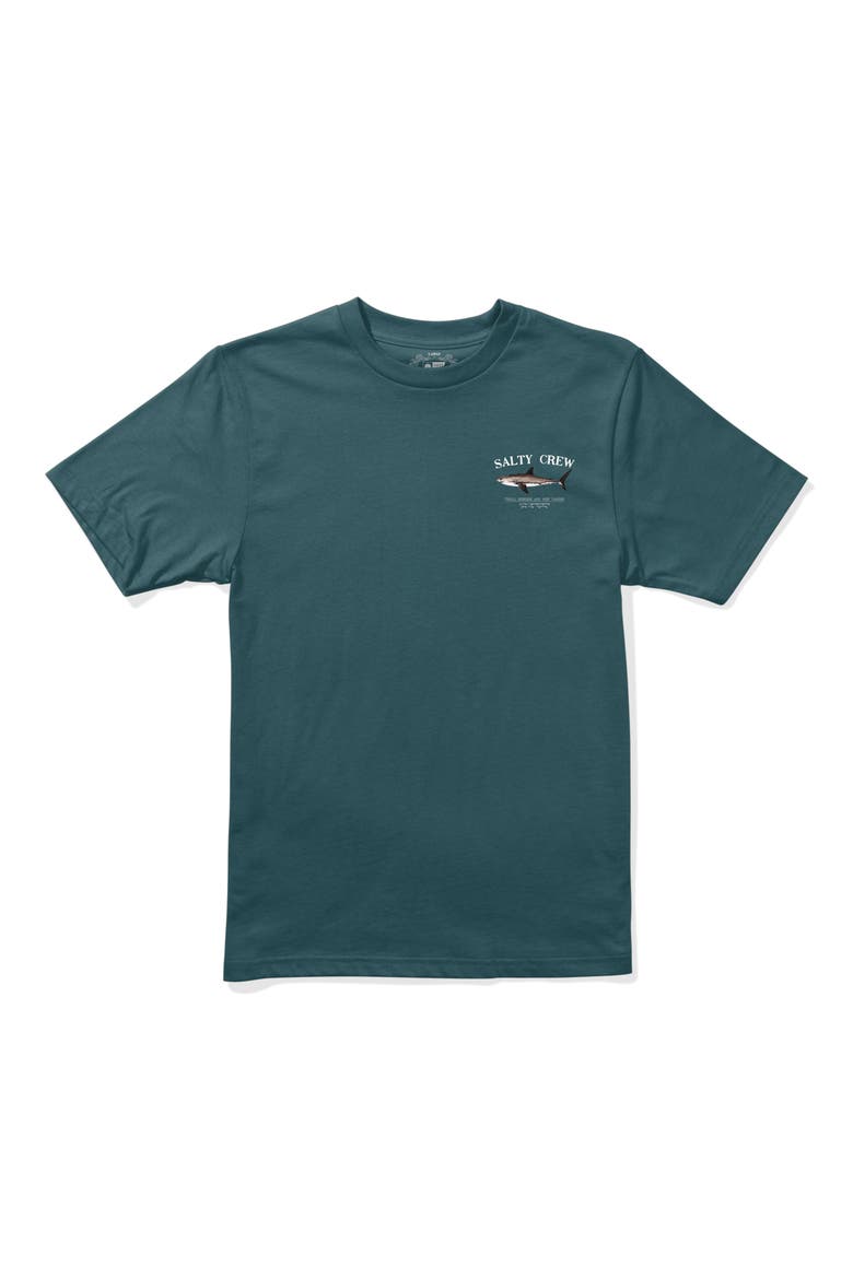 Kids' Bruce Cotton Graphic T-Shirt, Main, color, ATLANTIC BLUE