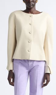 Chloé Wool Grain de Poudre Jacket