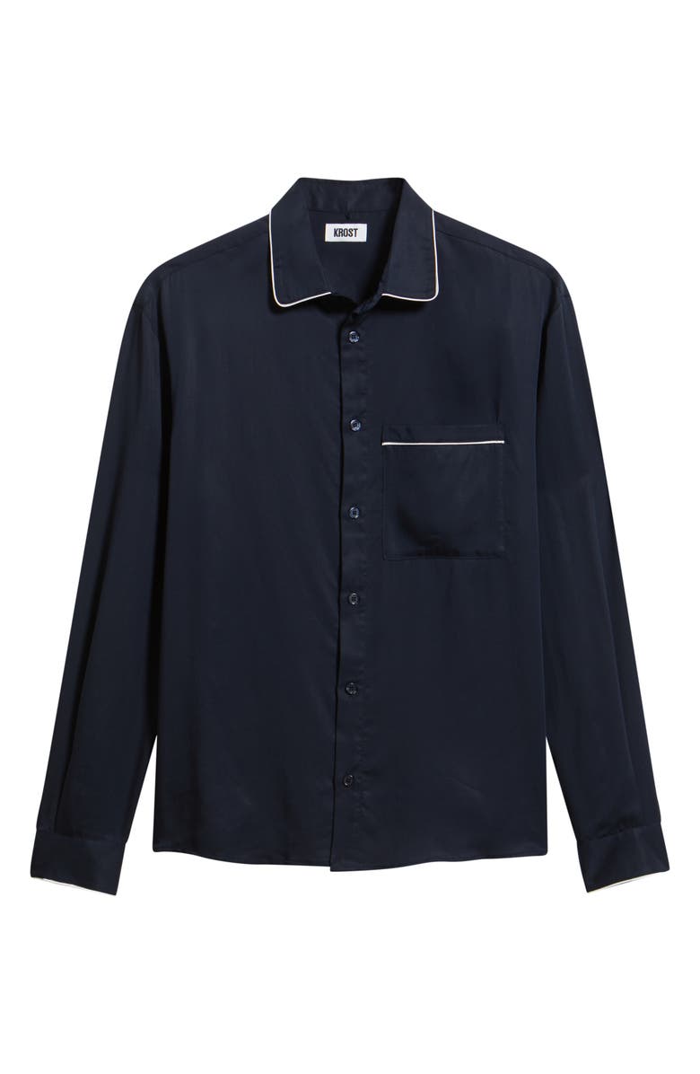 KROST Jordan Regular Fit Piping Button-Up Shirt, Main, color, 