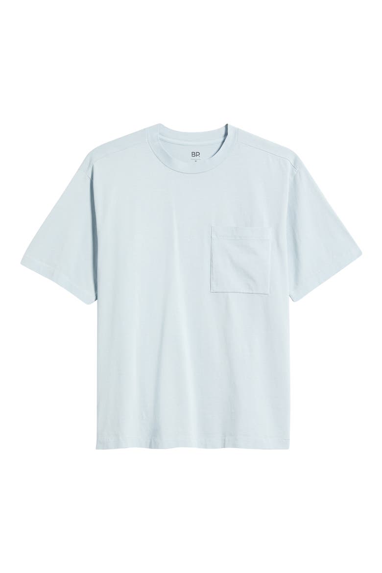 Washed Oversize Pocket T-Shirt, Alternate, color, BLUE SUBDUED WASHED