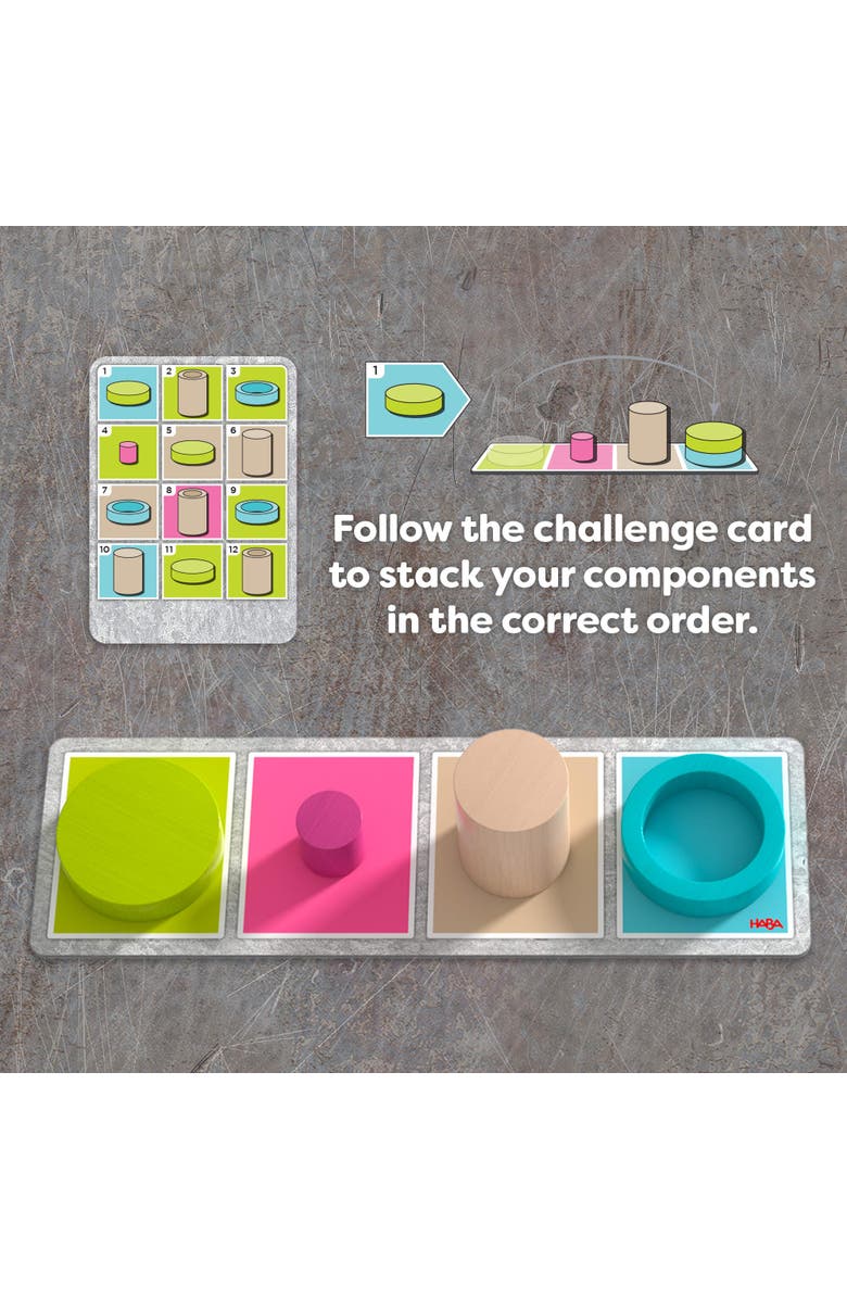 HABA Fast Factory Exciting Robot-Themed Sequence Board Game, Kids 8-12 and up., Alternate, color, Multi