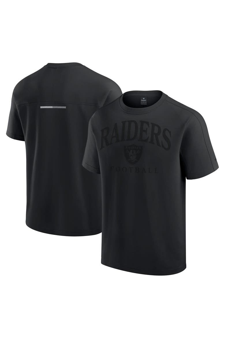 Unisex Fanatics Black Las Vegas Raiders Elements Flex Tri-Blend T-Shirt, Main, color, Black