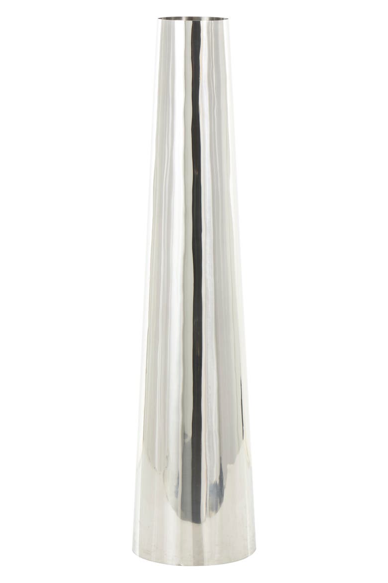 Stainless Steel Vase, Main, color, SILVER