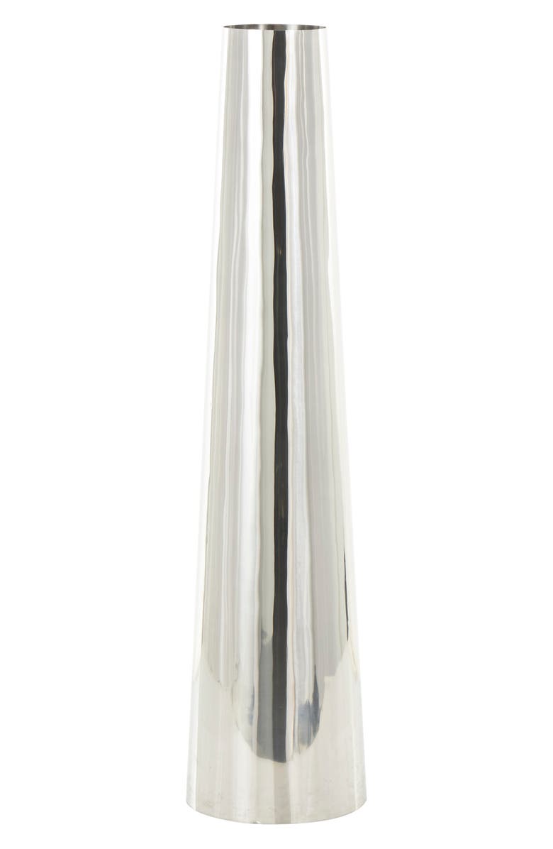 VIVIAN LUNE HOME Stainless Steel Vase, Main, color,