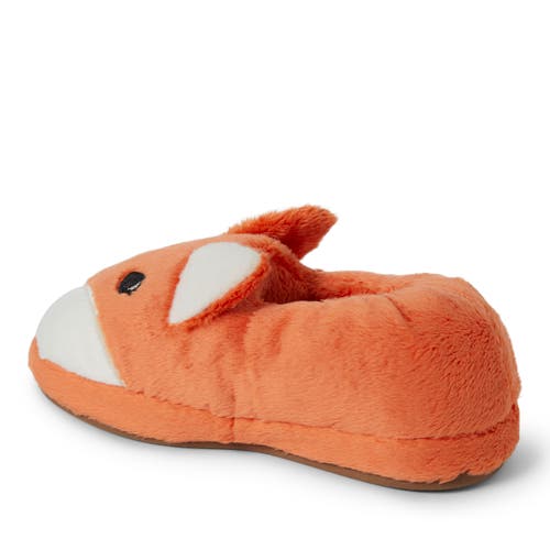 Dearfoams Kids' Emery Critter Closed Back Animal Slipper