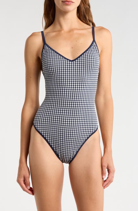 High Cut One-Piece Swimsuit