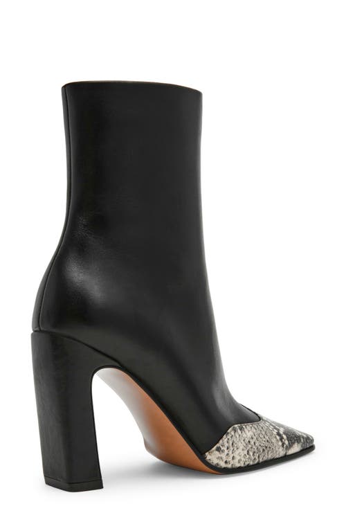 Steve Madden Lyle Cap Toe Bootie In Black