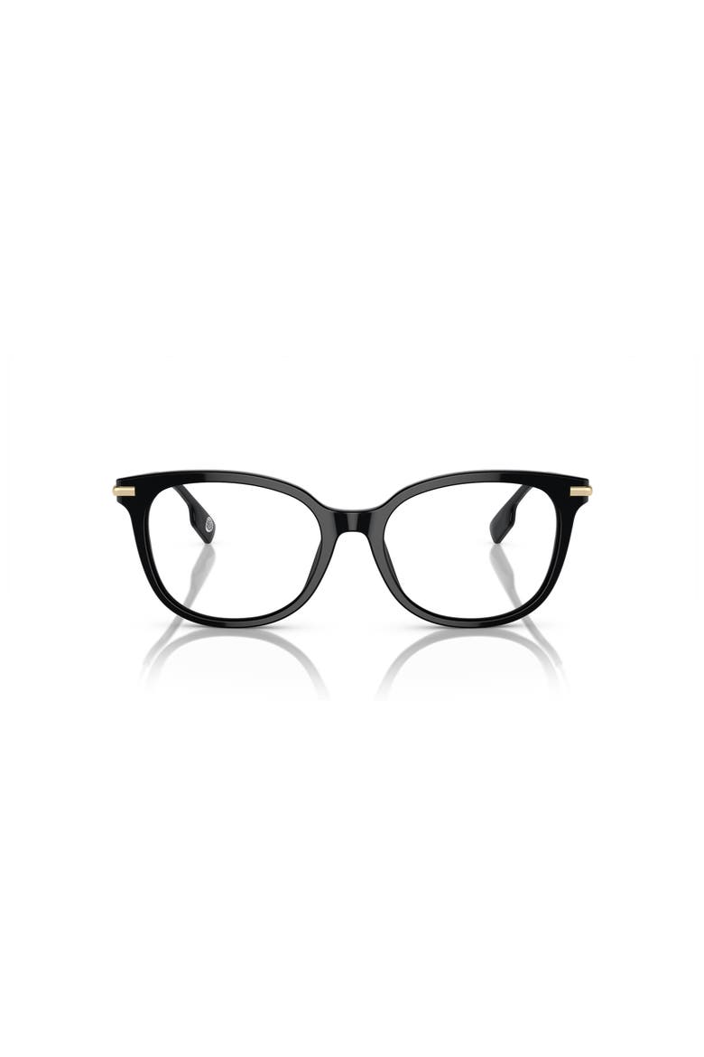 53mm Square optical glasses, Alternate, color, Black