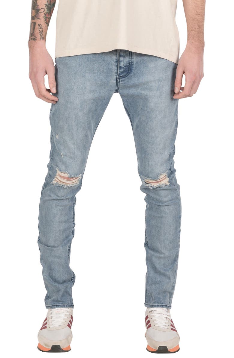 ZANEROBE Joe Blow Destroyed Denim Jeans, Main, color,