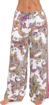 L'AGENCE Geraldine Wide Leg Cover-Up Pants