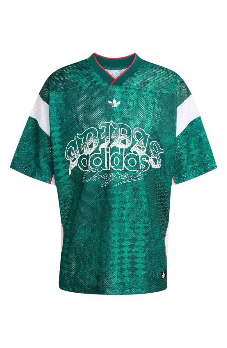 adidas Roses Mesh Jersey, Alternate, color, Collegiate Green/ /