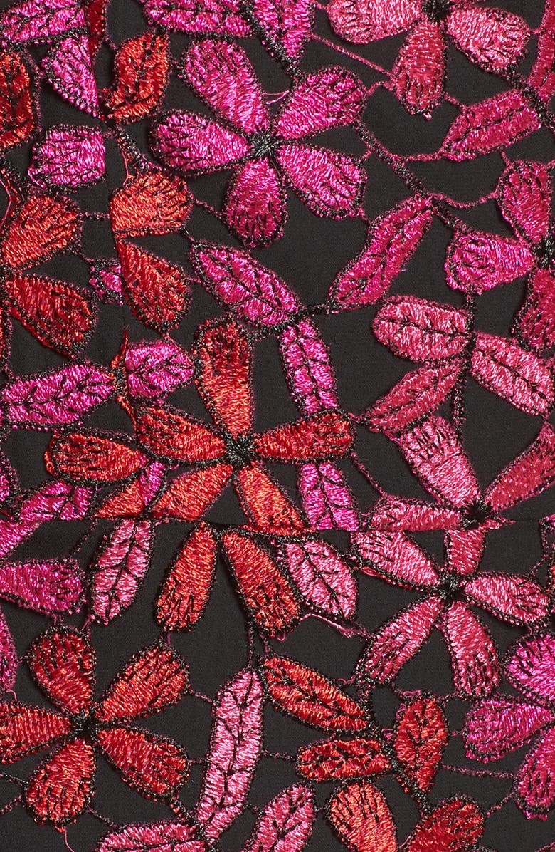 Shoshanna Floral Lace Sheath Dress, Alternate, color,