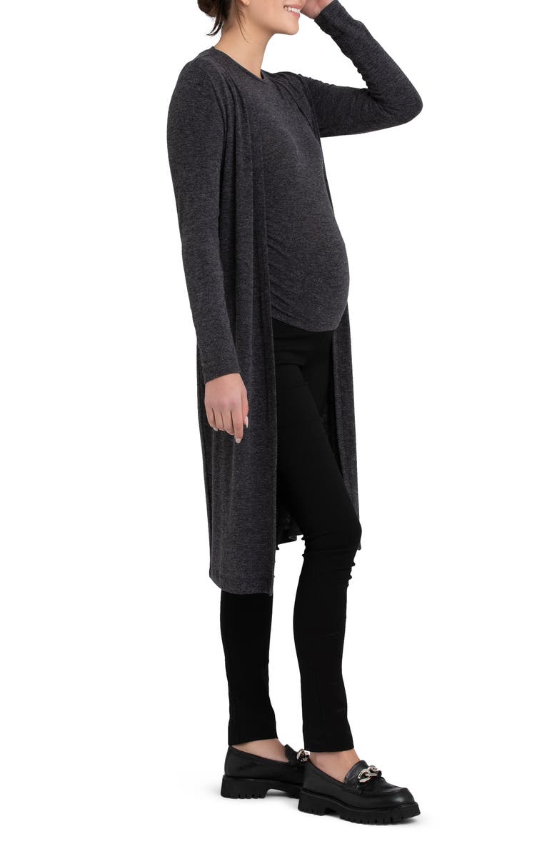 Ripe Maternity Nina Longline Maternity Cardigan, Alternate, color, 