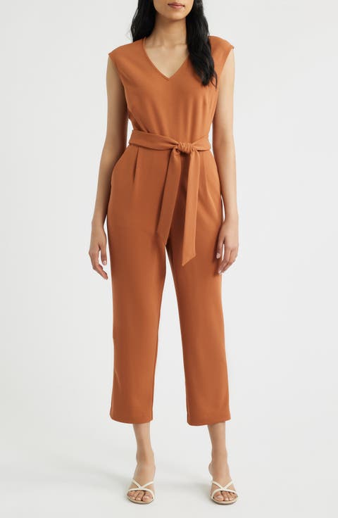 V-Neck Jumpsuit (Petite)